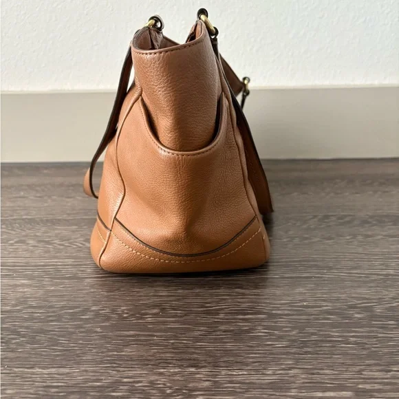 Coach Park Carrie Tote Shoulder Bag - Tan - Picture 2 of 8
